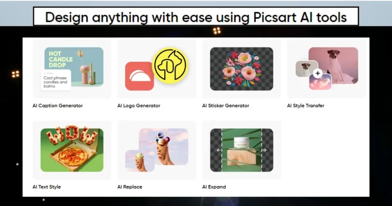PicsArt AI design tools